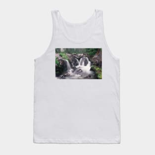 Paradise River Cascade Mt Rainier National Park Tank Top